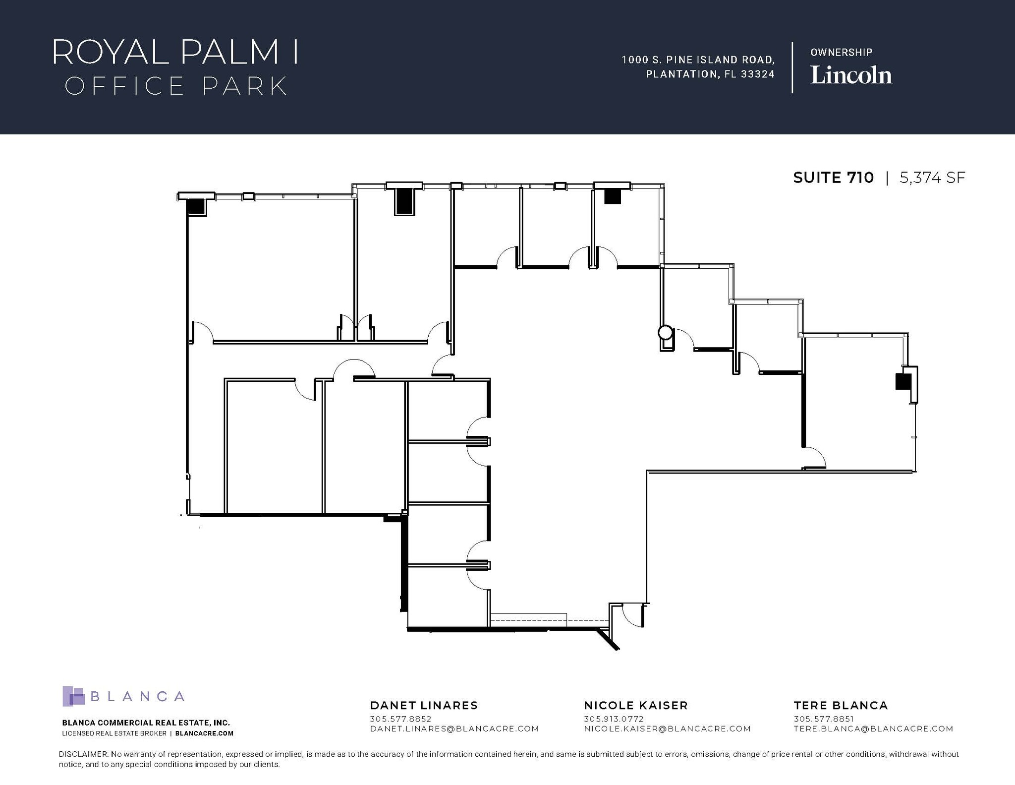 1000 S Pine Island Rd, Plantation, FL for lease Floor Plan- Image 1 of 1