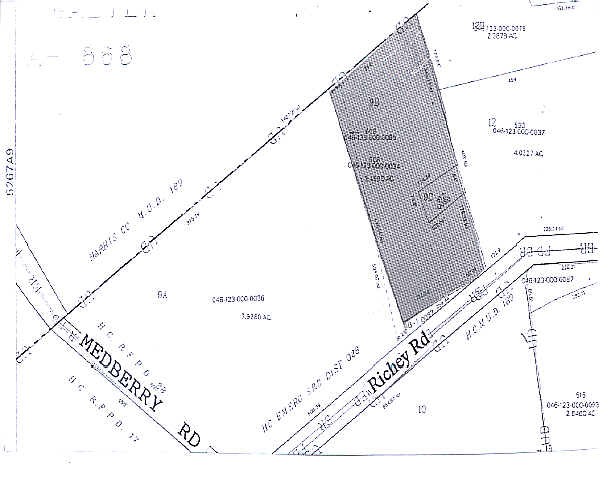 608 Richey Rd, Houston, TX for sale Plat Map- Image 1 of 1