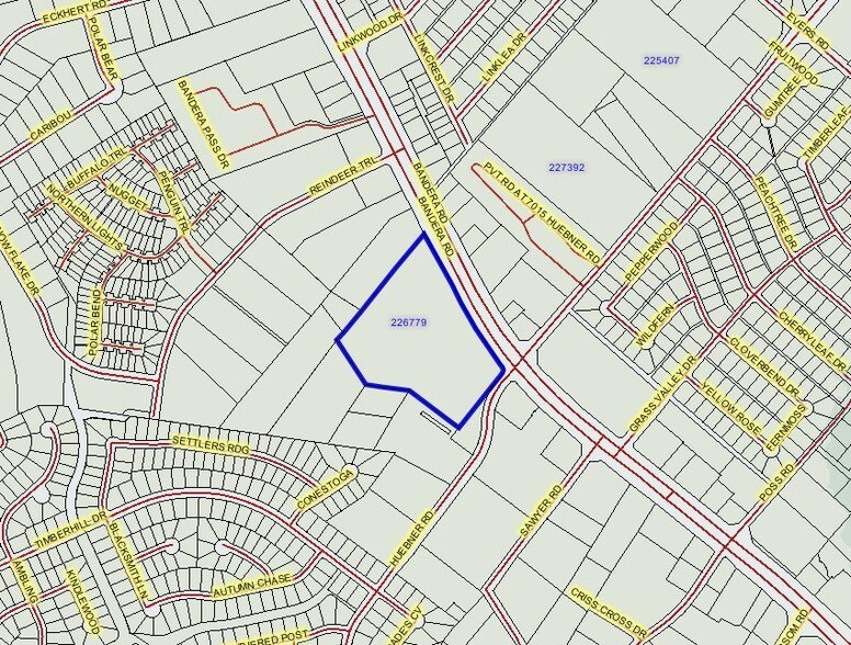 7012-7084 Bandera Rd, San Antonio, TX for lease - Plat Map - Image 3 of 10