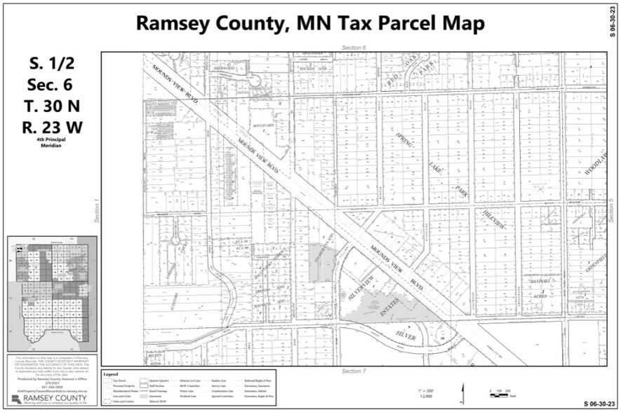 2833 Mounds View Blvd, Mounds View, MN for sale - Plat Map - Image 2 of 12