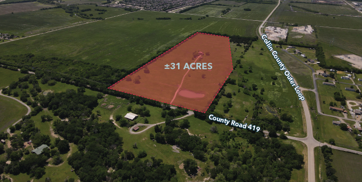 9175 County Road 419, Anna, TX for sale - Aerial - Image 2 of 10