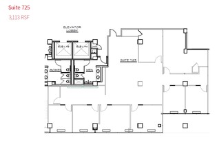 4520 East West Hwy, Bethesda, MD for lease Floor Plan- Image 2 of 2