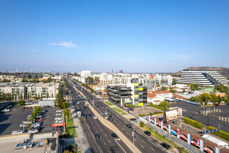 10100 Venice Blvd, Culver City, CA - aerial  map view