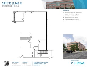 2250 Point Blvd, Elgin, IL for lease Floor Plan- Image 1 of 1