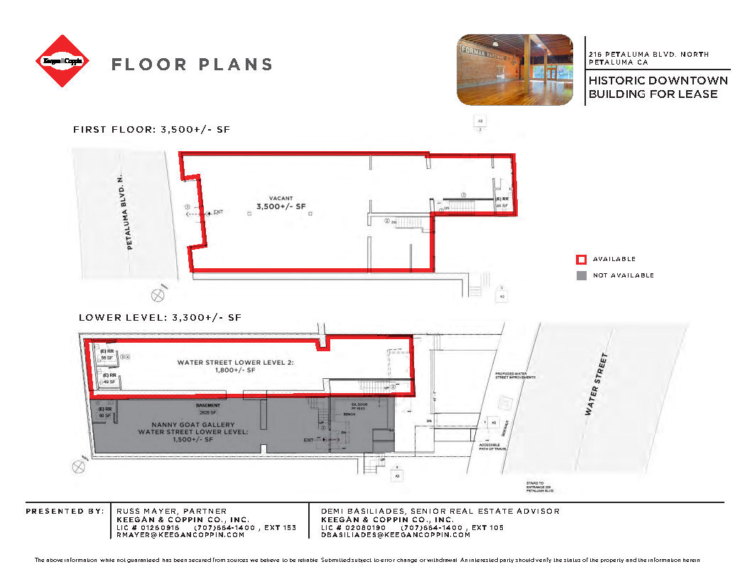 216 Petaluma Blvd, Petaluma, CA for lease Floor Plan- Image 1 of 1