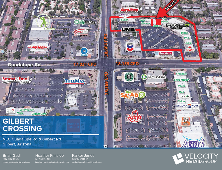 835-865 N Gilbert Rd, Gilbert, AZ for lease - Building Photo - Image 1 of 2