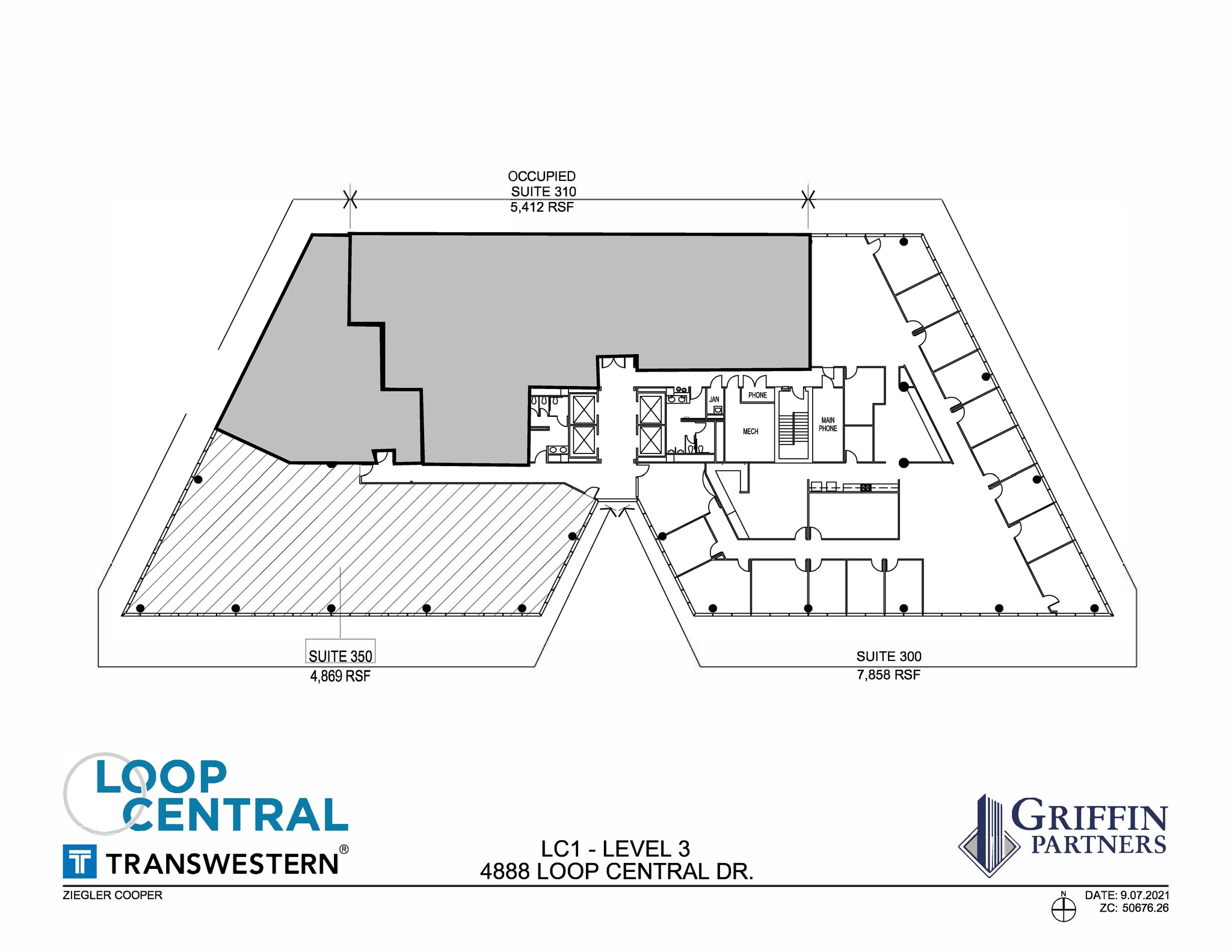 4828-4888 Loop Central Dr, Houston, TX for lease Floor Plan- Image 1 of 1