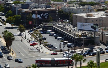 11058-11086 Santa Monica Blvd, Los Angeles, CA - aerial  map view