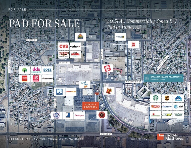 3010 4th Avenue, Yuma, AZ for sale - Aerial - Image 1 of 15