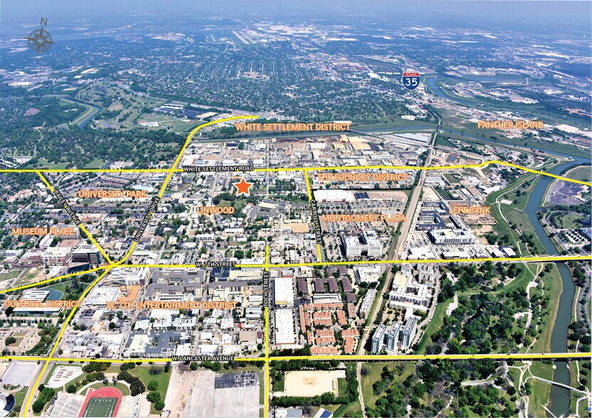 2801 Weisenberger St, Fort Worth, TX 76107 Urbane Linwood Townhomes