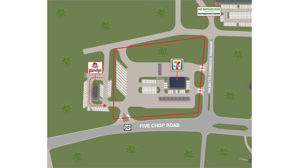 3467 Five Chop Rd, Orangeburg, SC for sale - Building Photo - Image 1 of 1