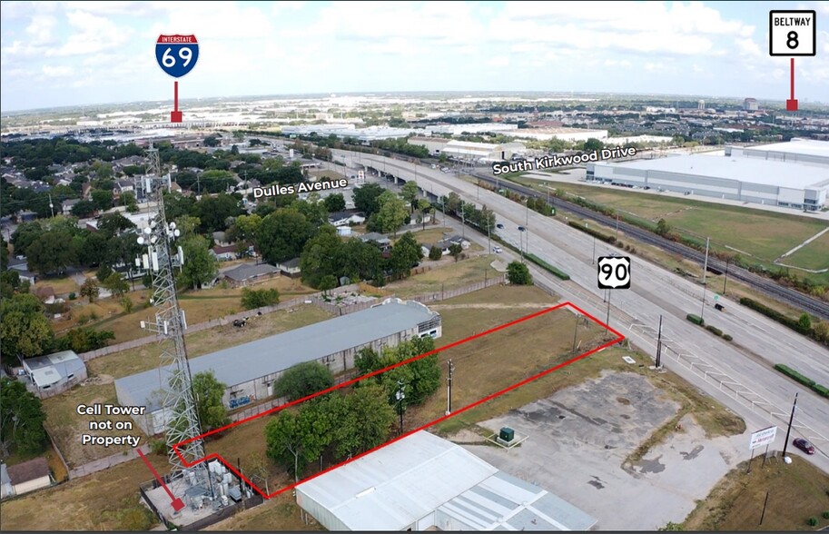 4325 S Main St, Stafford, TX for sale - Aerial - Image 2 of 3