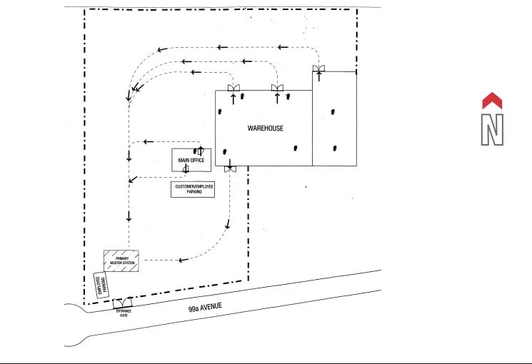 9975 199B St, Langley Twp, BC for lease Floor Plan- Image 1 of 1