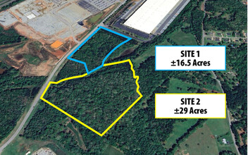 Steve Reynolds Industrial Pky, Commerce, GA - aerial  map view