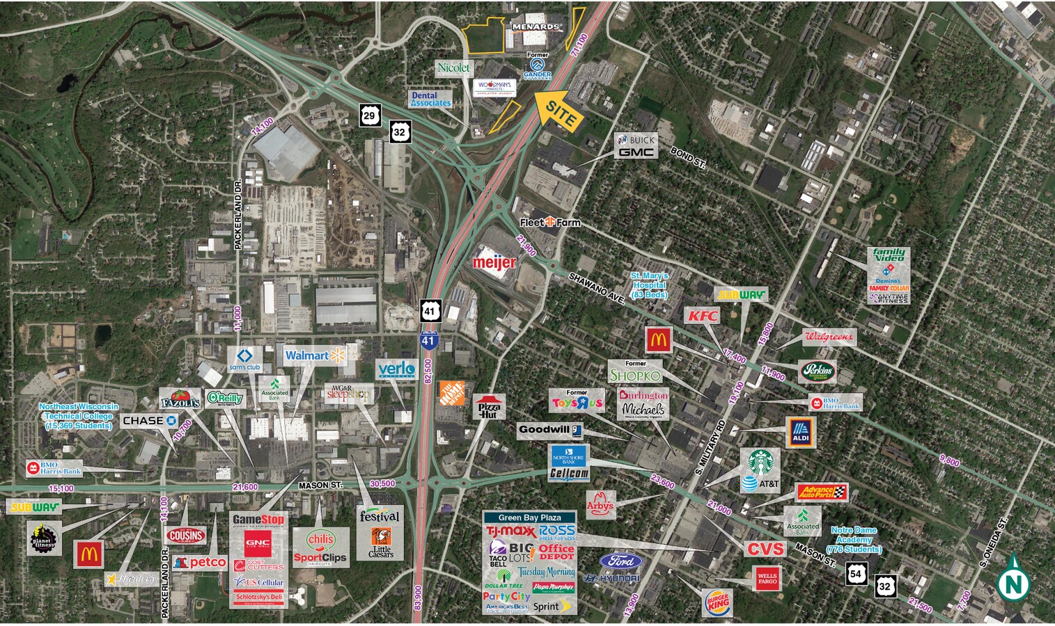 Woodman Dr, Howard, WI 54303