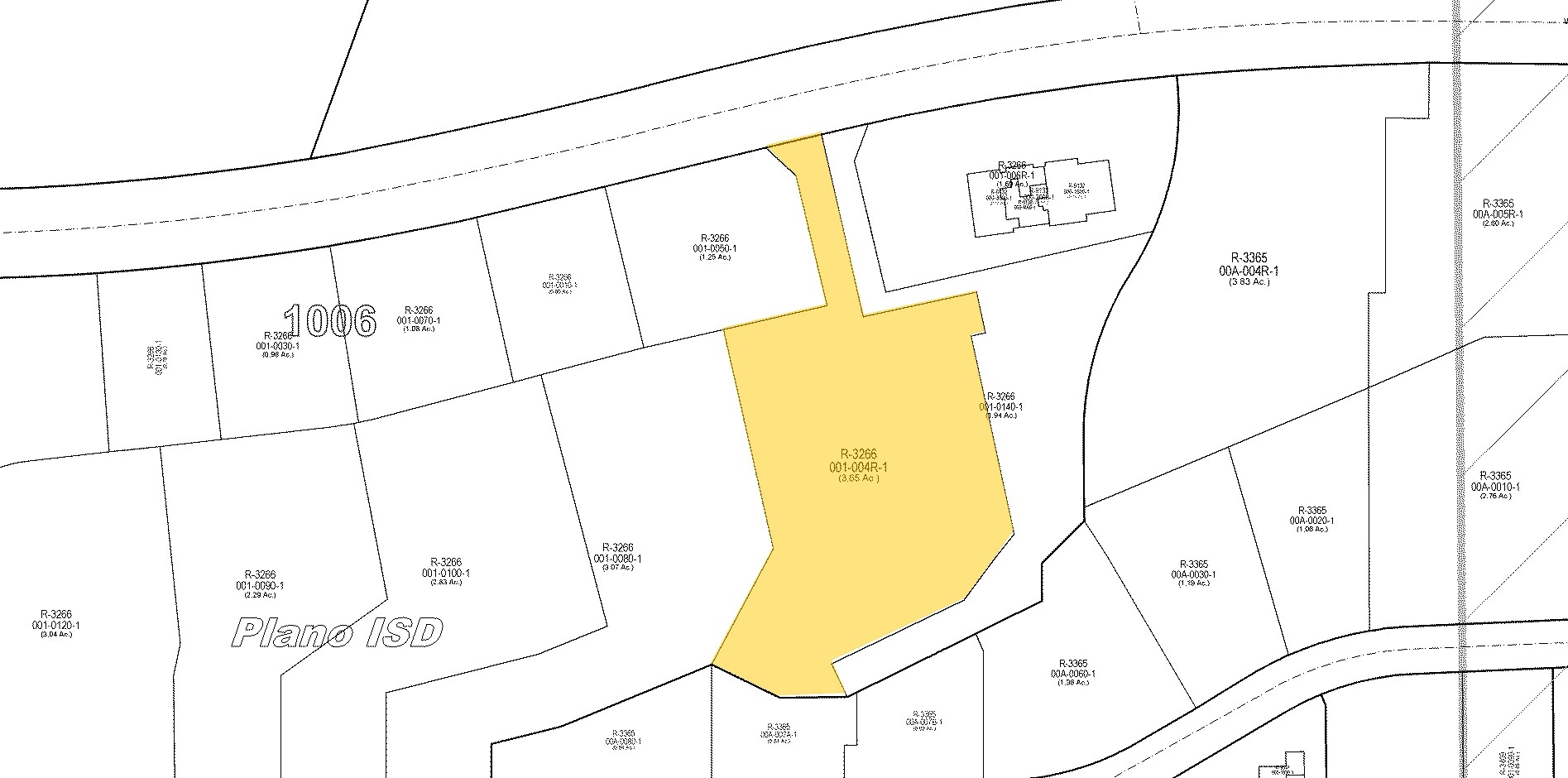 5308 W Plano Pky, Plano, TX for sale Plat Map- Image 1 of 1