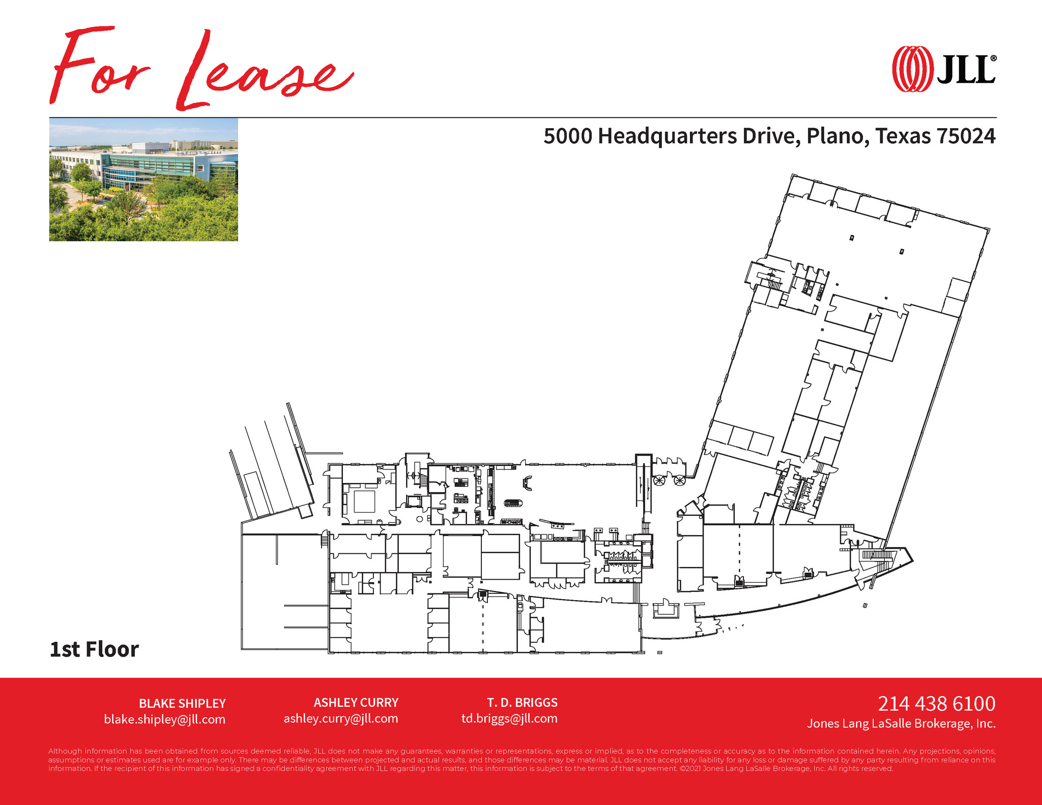 5000 Headquarters Dr, Plano, TX for lease Floor Plan- Image 1 of 2