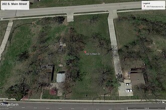 124 S Main St, Lansing, KS - aerial  map view