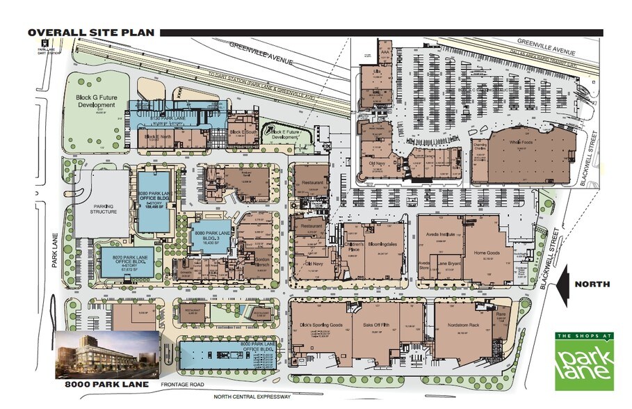 8020 Park Ln, Dallas, TX for sale - Site Plan - Image 1 of 1