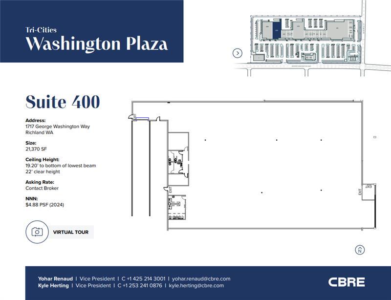 1753-1823 George Washington Way, Richland, WA for lease Floor Plan- Image 1 of 1