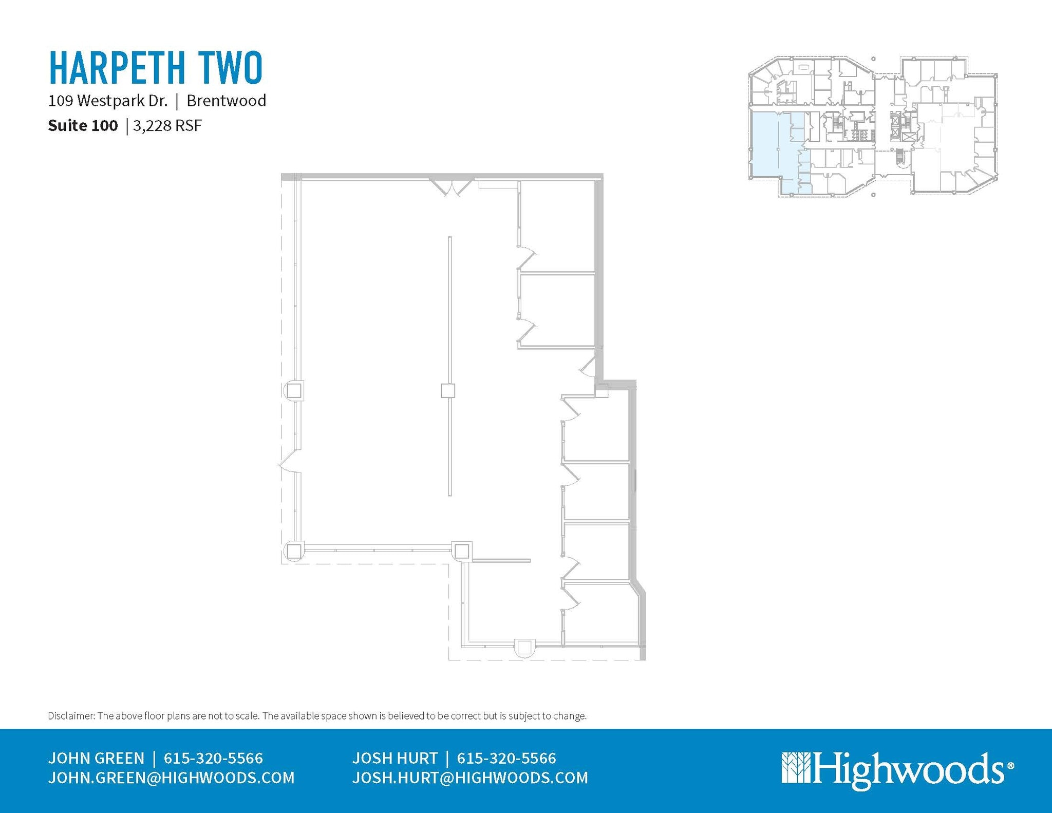 109 Westpark Dr, Brentwood, TN for lease Floor Plan- Image 1 of 1