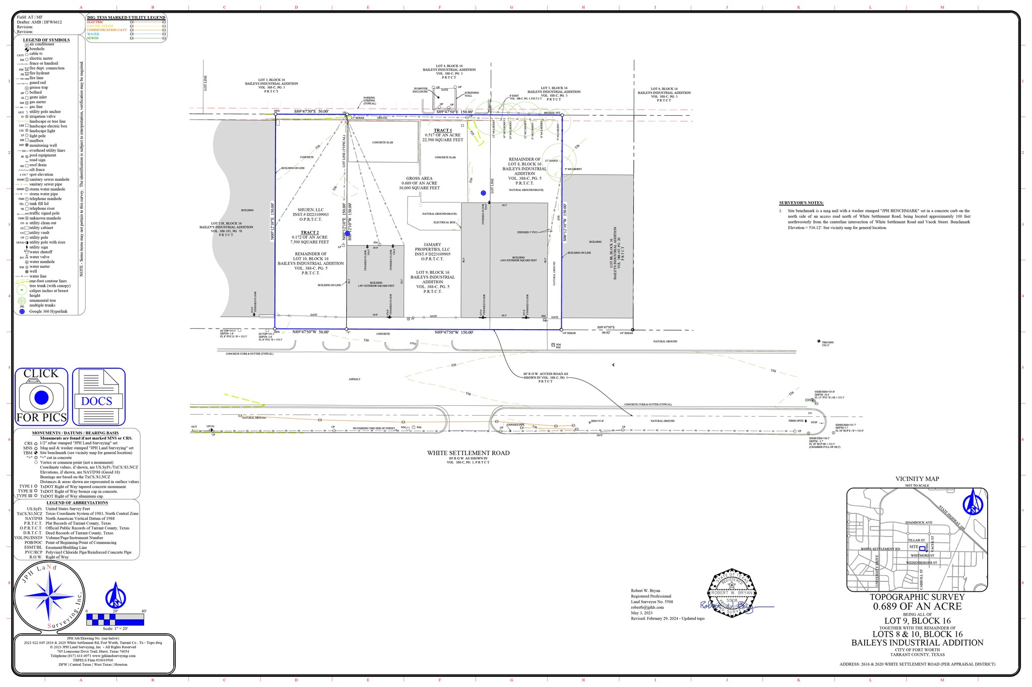 2616 White Settlement Rd, Fort Worth, TX for lease Site Plan- Image 1 of 8