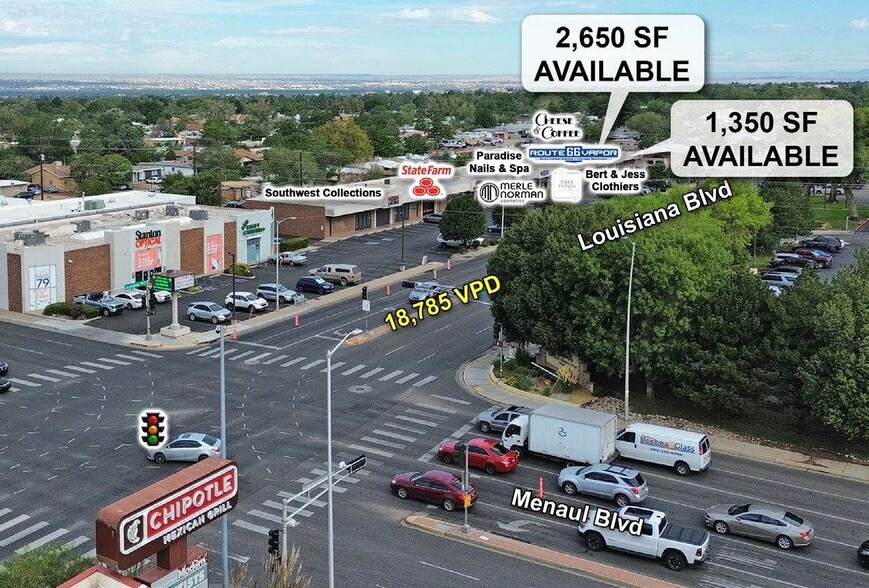 2633-2685 Louisiana Blvd NE, Albuquerque, NM for lease - Building Photo - Image 3 of 9