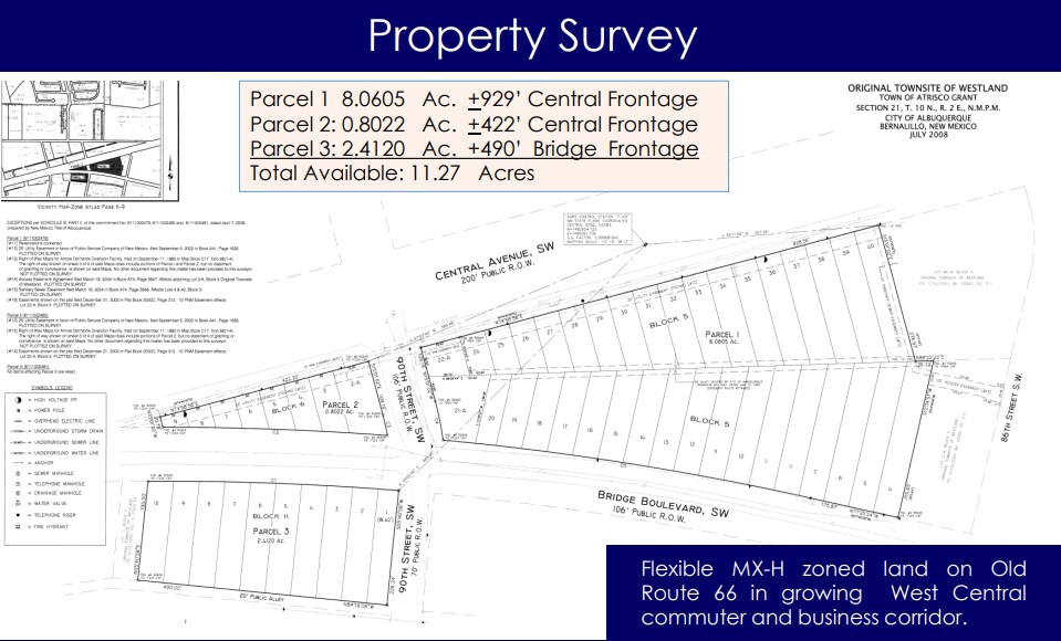 West Central Avenue, Albuquerque, NM 87121 Land for Sale