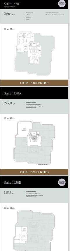 407 2nd St SW, Calgary, AB for lease Floor Plan- Image 1 of 1