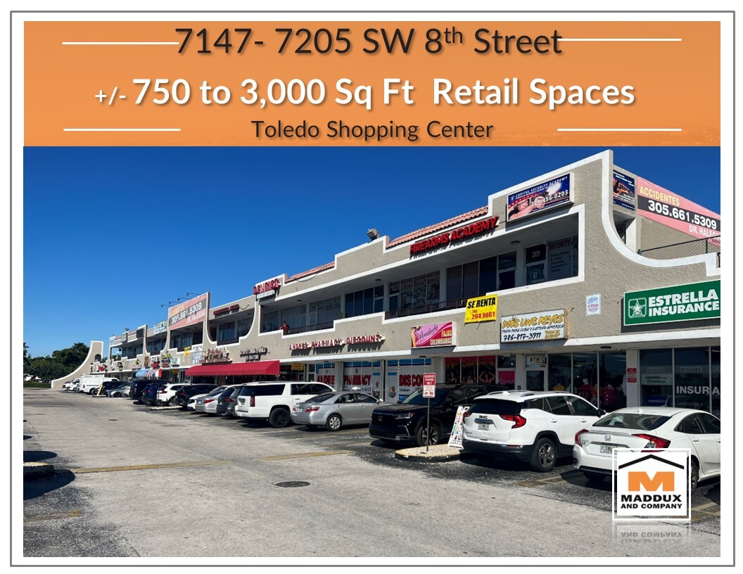 7147 SW 8th St, Miami, FL for lease Building Photo- Image 1 of 4