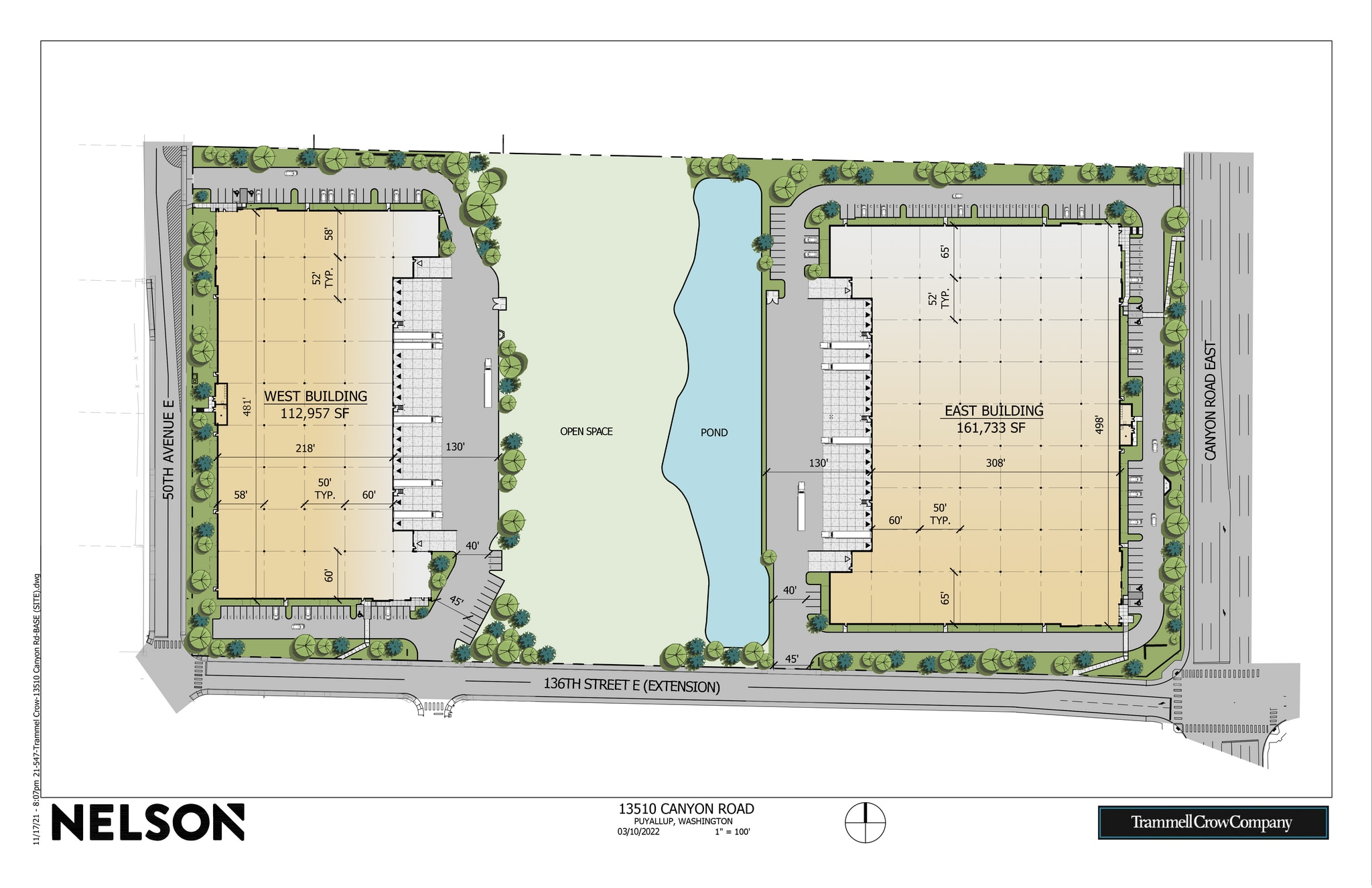 13510 E Canyon Rd, Tacoma, WA for lease Site Plan- Image 1 of 1