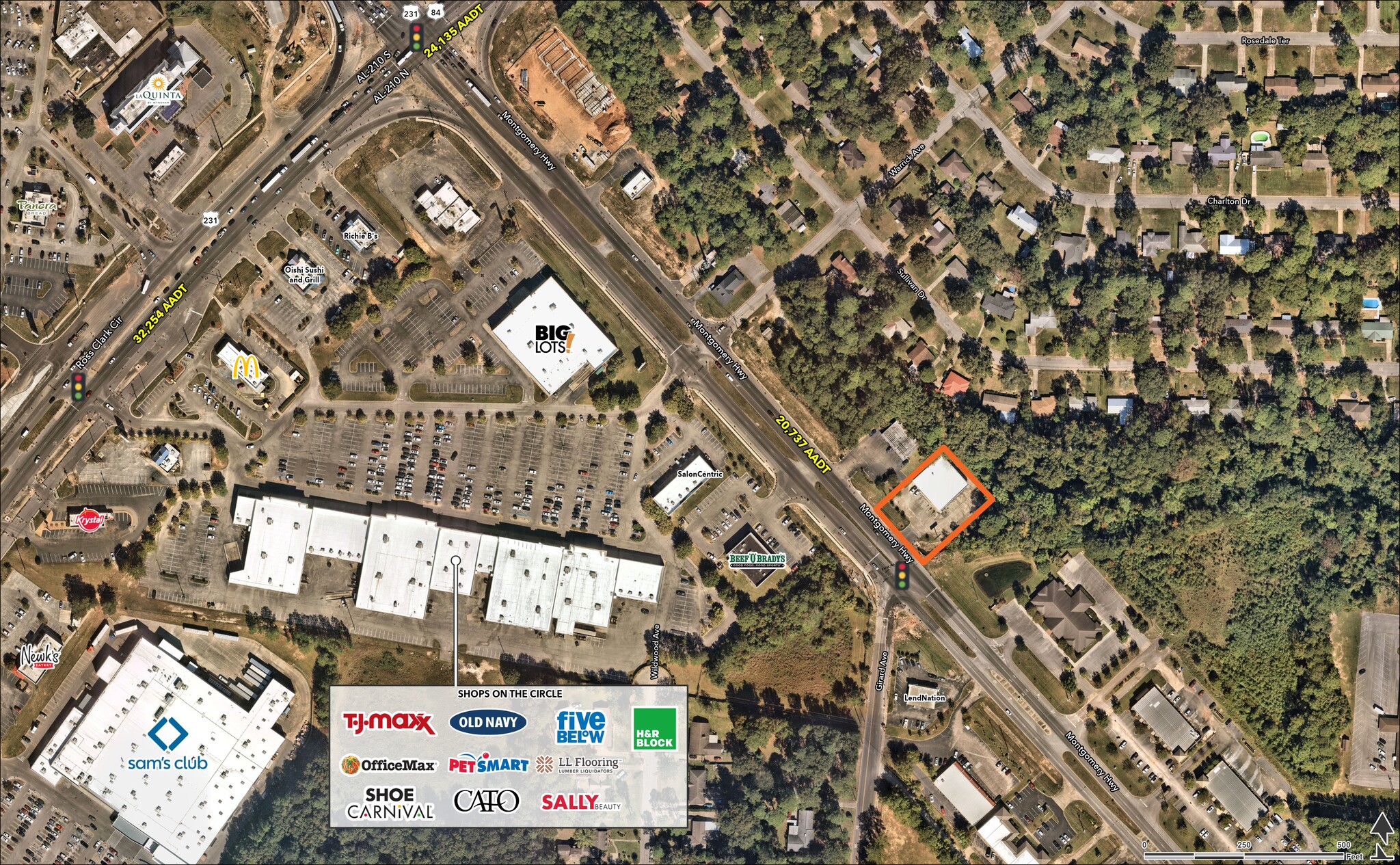 2718 Montgomery Hwy, Dothan, AL for lease Building Photo- Image 1 of 4