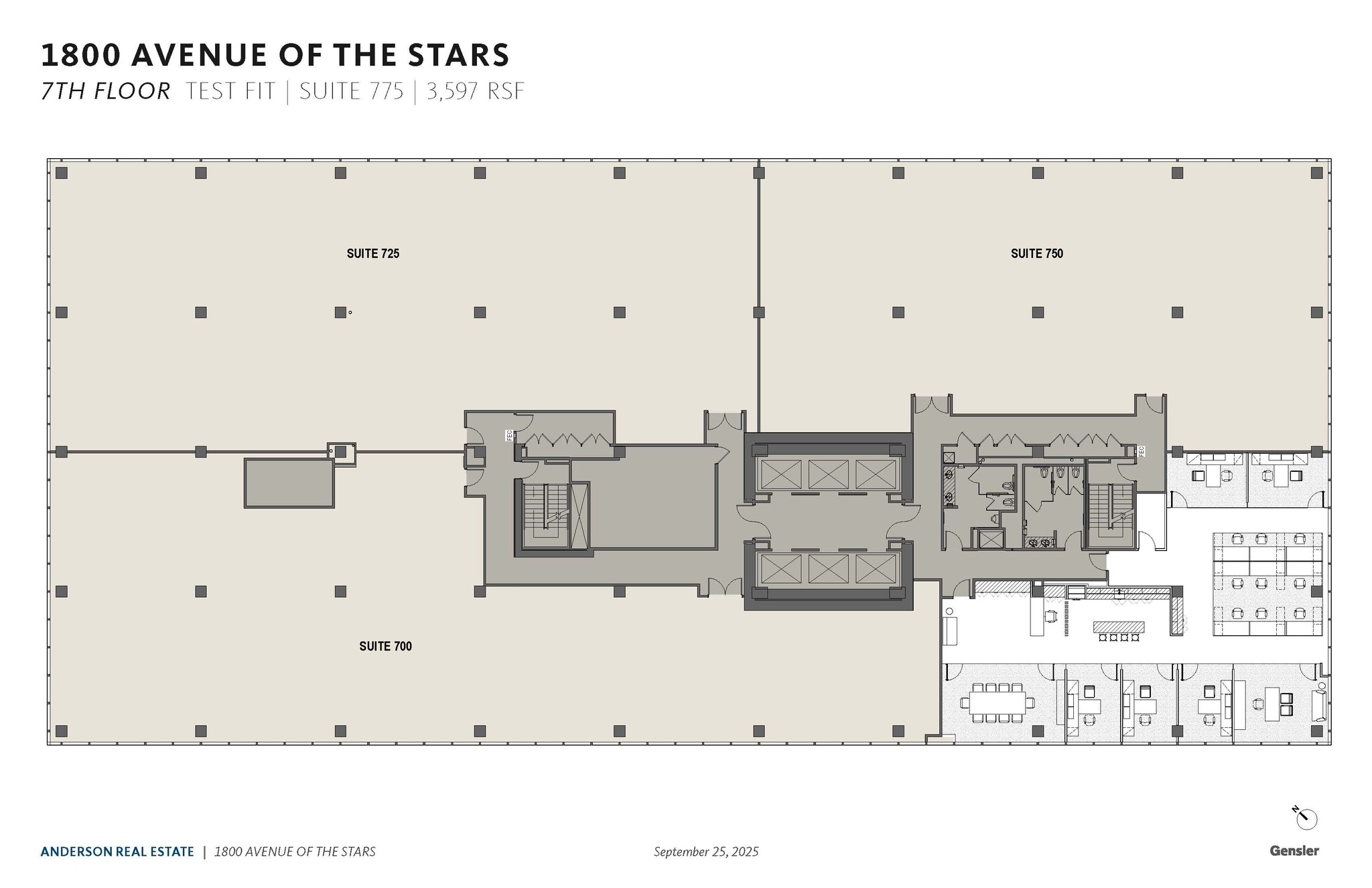 1800 Avenue of the Stars, Los Angeles, CA for lease Floor Plan- Image 1 of 1