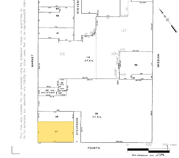 799 Market St, San Francisco, CA for sale Plat Map- Image 1 of 1