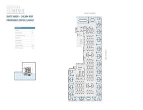 100 Park Ave, New York, NY for lease Floor Plan- Image 2 of 2