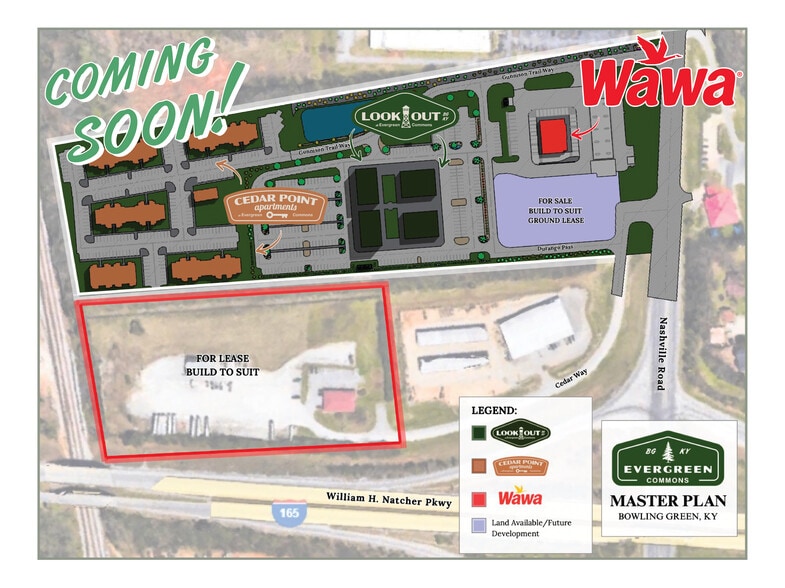 100 Cedar Way, Bowling Green, KY for sale - Aerial - Image 2 of 15