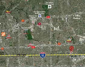 236 Clary Ave, San Gabriel, CA - Aerial  map view