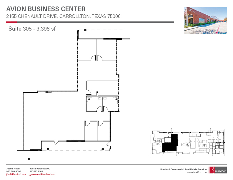 2155 Chenault Dr, Carrollton, TX for lease Floor Plan- Image 1 of 2