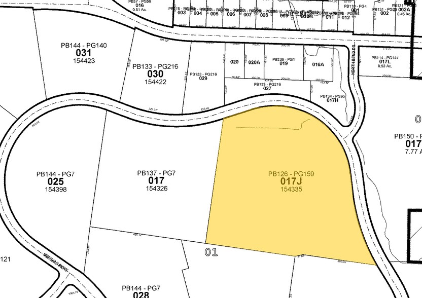 2810 Meridian Pky, Durham, NC for lease - Plat Map - Image 2 of 9