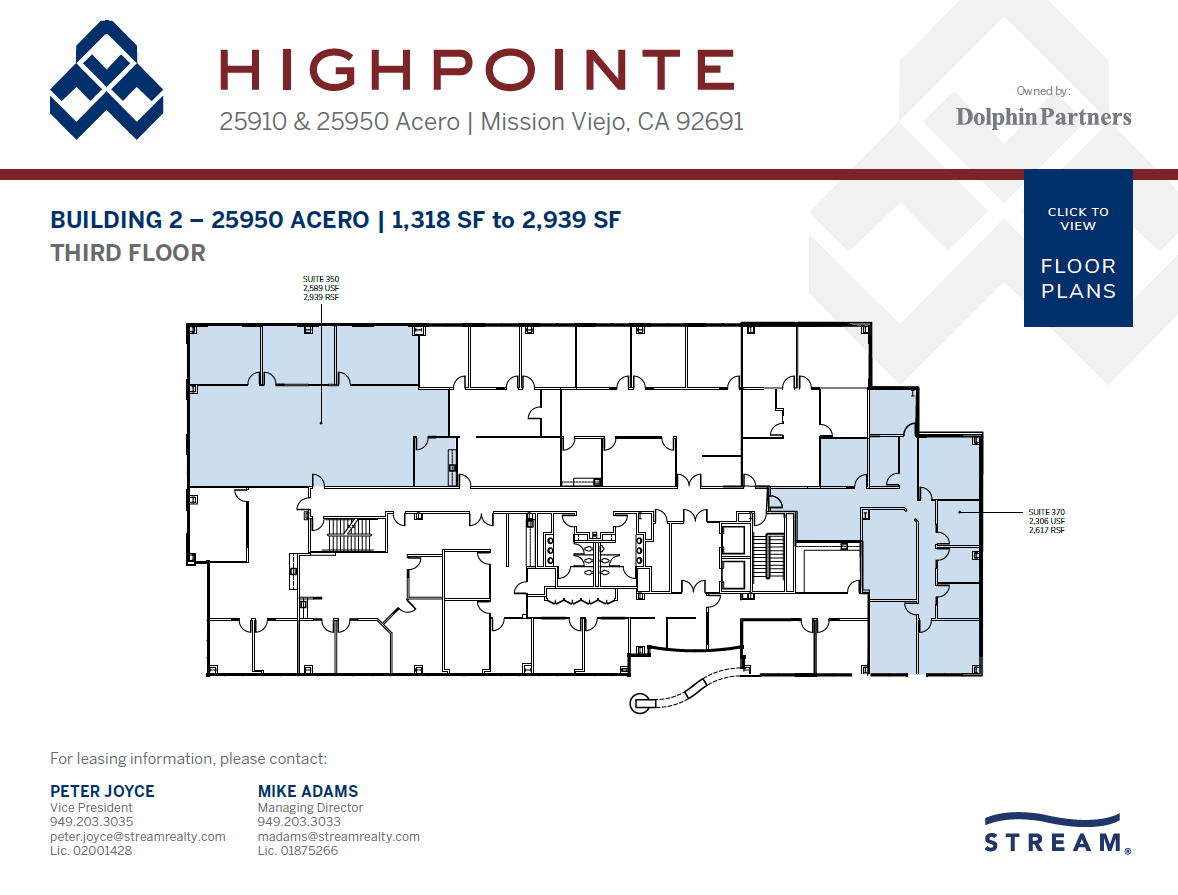 25950 Acero, Mission Viejo, CA for lease Floor Plan- Image 1 of 1