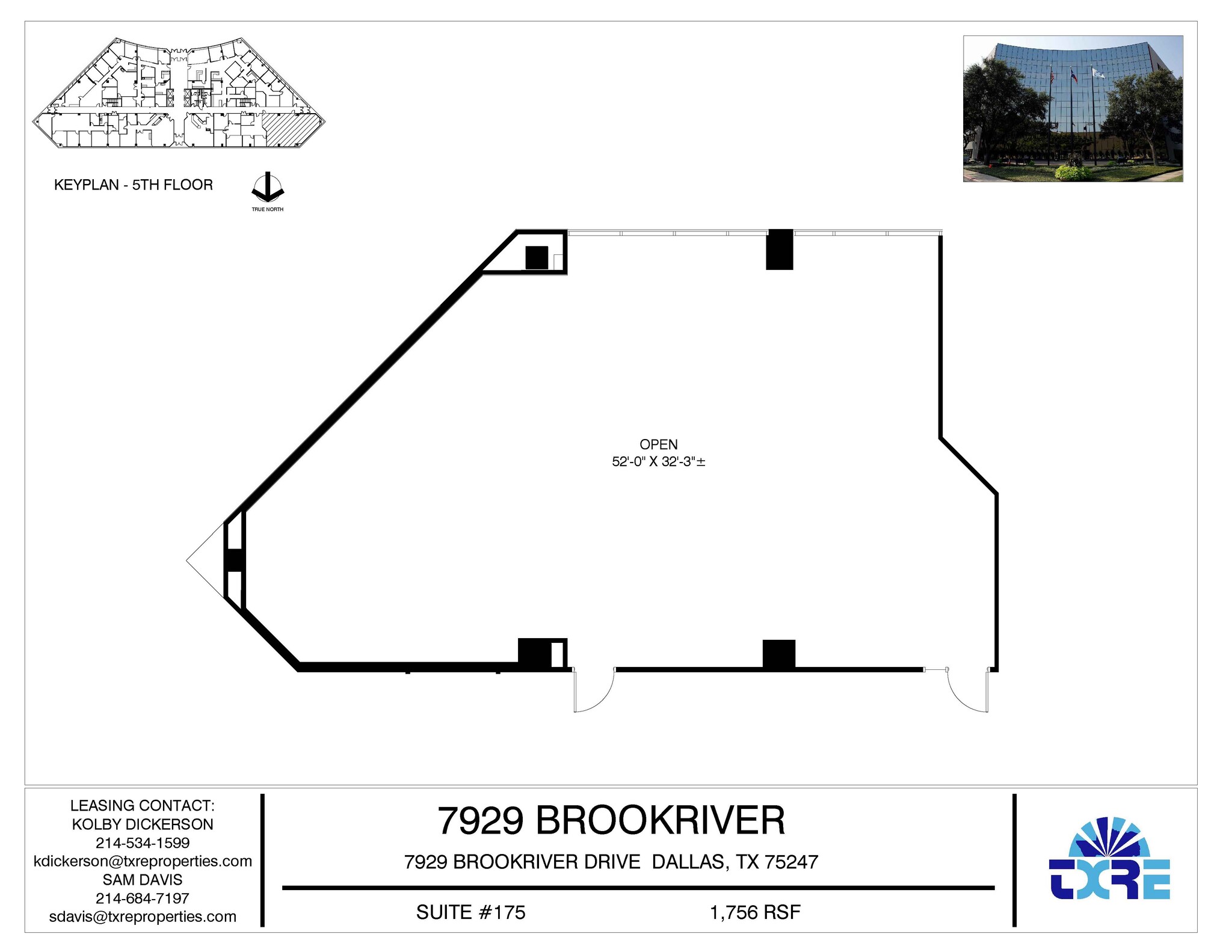 7929 Brookriver Dr, Dallas, TX for lease Floor Plan- Image 1 of 1