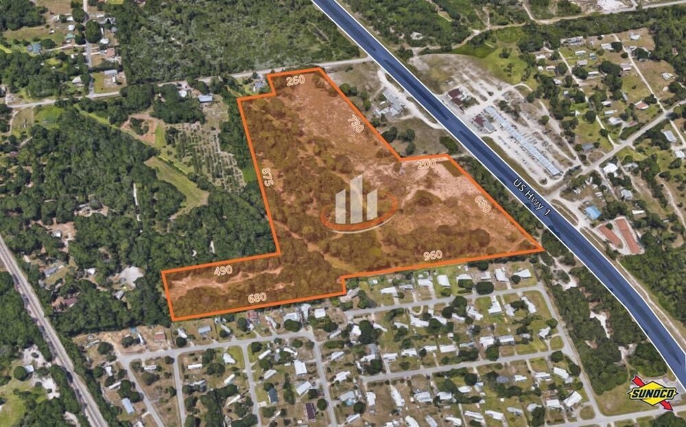 348 N US 1 Hwy, Oak Hill, FL for sale Aerial- Image 1 of 1