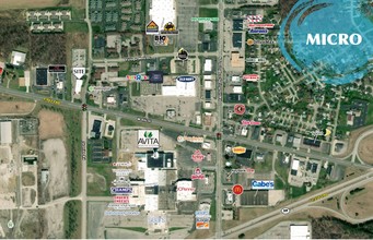 2300 W 4th St, Mansfield, OH - aerial  map view