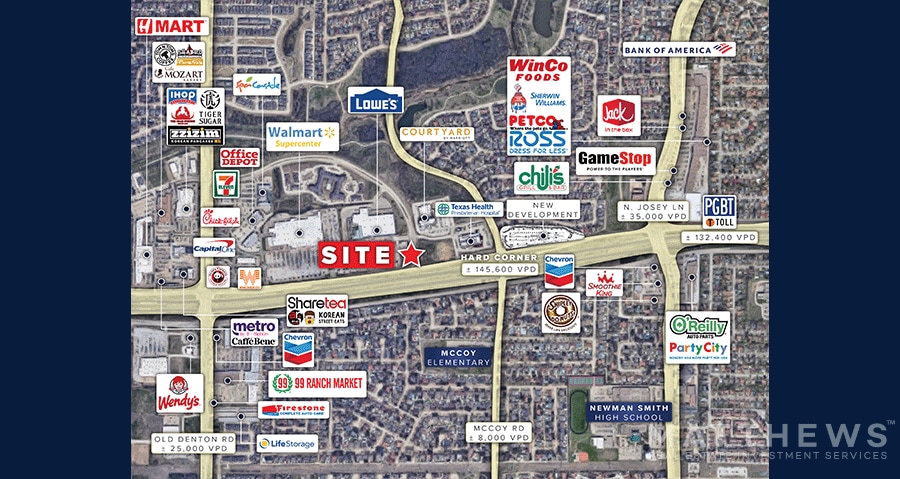 1261 E Trinity Mills Rd, Carrollton, TX for lease - Building Photo - Image 1 of 3