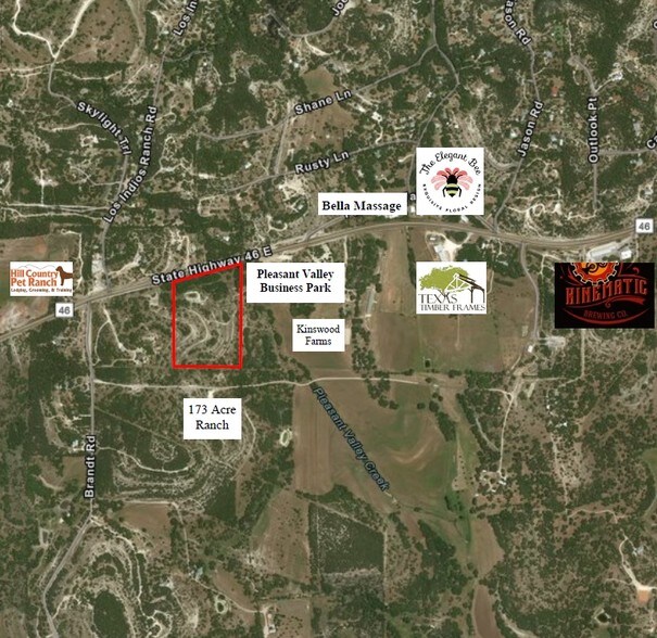 539 Hwy 46, Boerne, TX for sale - Aerial - Image 2 of 4