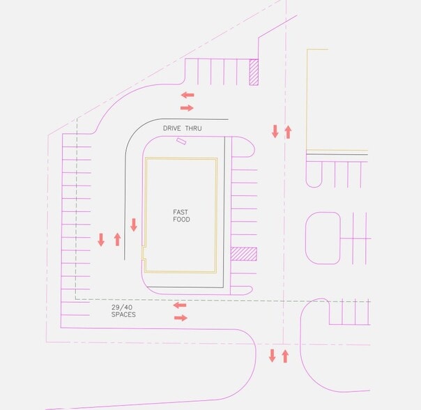 1296 Battlefield Blvd S, Chesapeake, VA for lease - Site Plan - Image 2 of 2