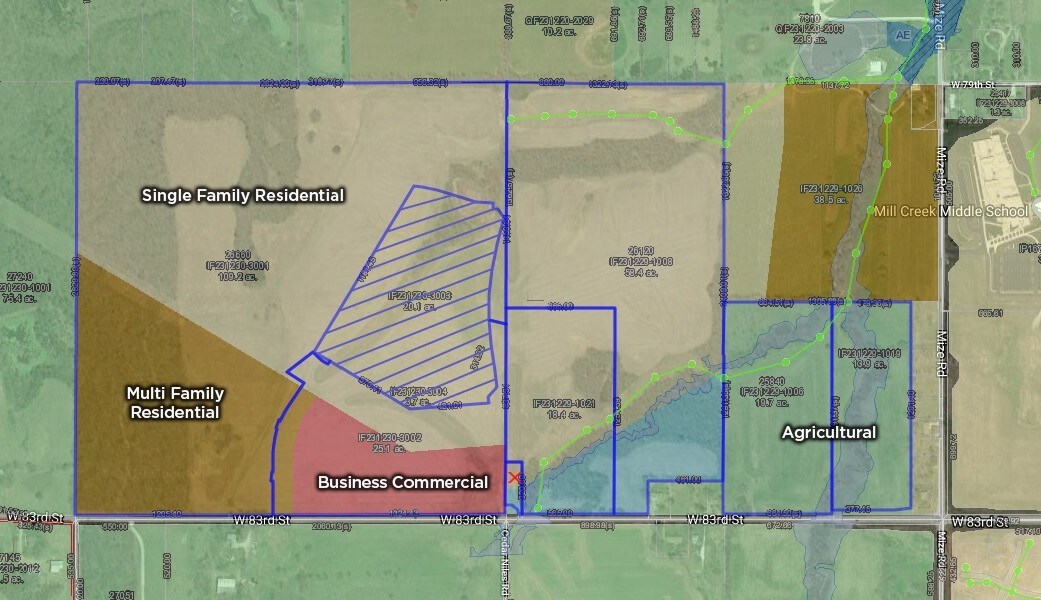 83rd & Mize Rd, Lenexa, KS, 66227 Residential / Multifamily Land For