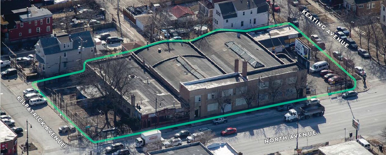 4709-4725 W North Ave, Chicago, IL for sale Aerial- Image 1 of 17
