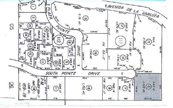 23456 South Pointe Dr, Laguna Hills, CA for lease - Plat Map - Image 3 of 6