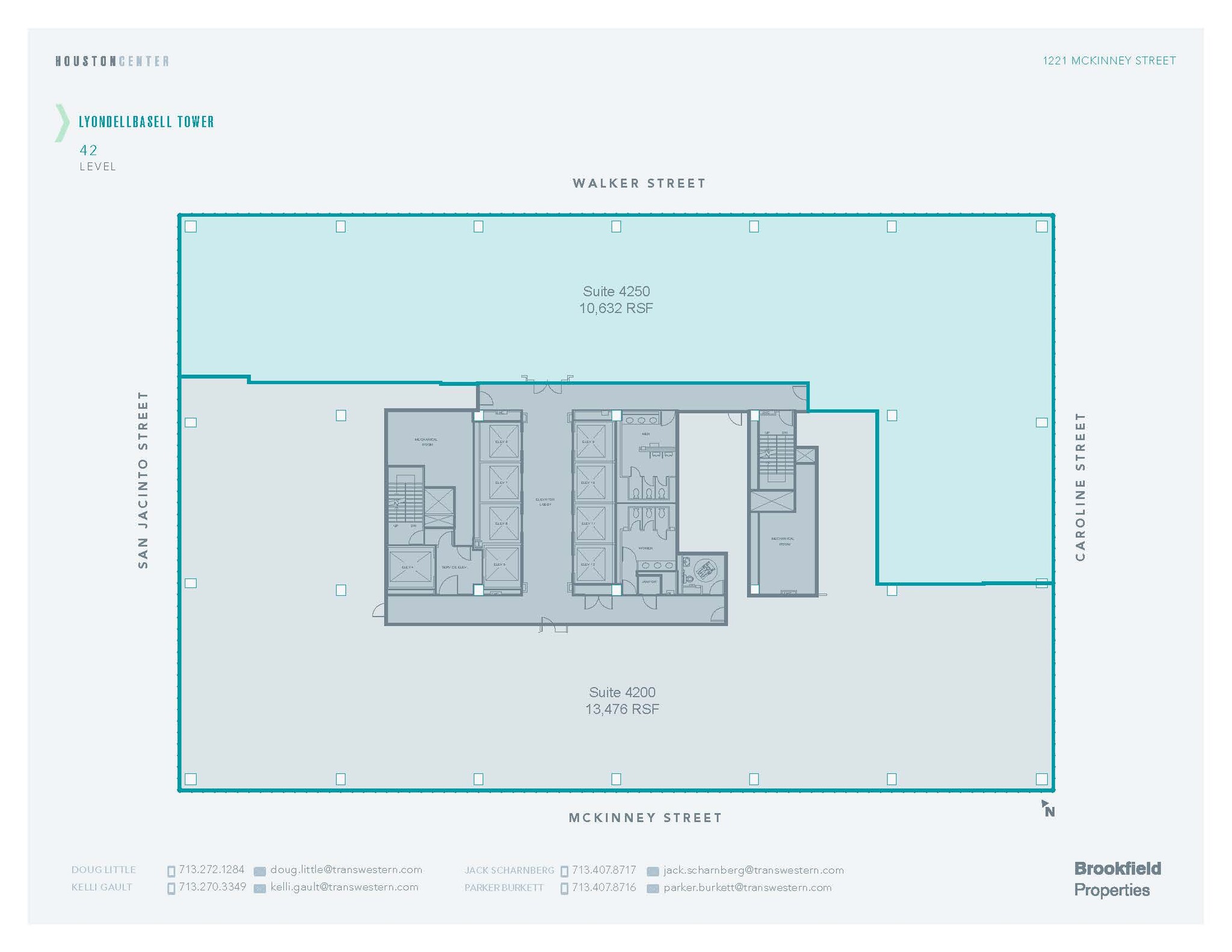 1221 McKinney St, Houston, TX for lease Floor Plan- Image 1 of 1